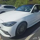 مرسيدس بنز C300 موديل 2022   للإستيراد   نظيفة جدا