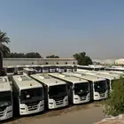 تأجير باصات وقلابات ووايتات مياه وبيك اب