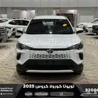 تويوتا كورولا كروس ستاندر أبيض هايبرد 2025 اقل سعر كاش وبنوك