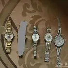 مجموعة ساعات نسائية مستعملة