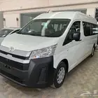 تويوتا باص هايس 13 راكب قير عادي ديزل 2025 سقف عالي