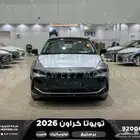 تويوتا كراون برستيج رمادي هايبرد 2026 اقل سعر كاش واقساط