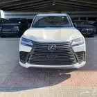 لكزس LX600 VIP 2025 ابيض بلاك اديشن