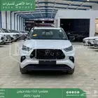 تويوتا هايلاندر دبل بلاك اديشن ابيض هايبرد 2025 اقل سعر