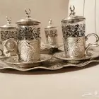 للبيع طقم فناجيل قهوة أو شاي تركي فاخرة. مستعمل