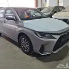 تويوتا يارس استاندر ابيض واسود ورصاصى2026