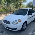 هونداي اكسنت 2009 ما شاء الله .. لوحتها باسم امل ..