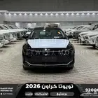 تويوتا كراون برستيج أسود هايبرد 2026 اقل سعر كاش واقساط