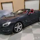 Mercedes SL550 كشف لون مميز من النوادر عالشرط كالجديد