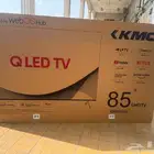 بيع عرض شاشات 120هرتز 4K QLED تلفزيون سمارت توصيل واي فاي