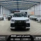 لكزس LX 600 اف سبورت ابيض بنزين 2025 اقل سعر