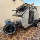 للبيع عربة مقطورة مبيت ومطبخ سحب