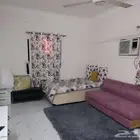 ملحق غرفة و مطبخ و دورة مياه الدور الرابع للايجار الشهري