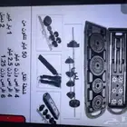 اثقال 50 كيلو شنطه وكرسي ب 500