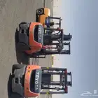 رافعات شوكية فوركلفت وكرينات للايجار forklift telehandler