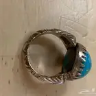 خاتم اصل وفصل فيروز بخاتم فضه