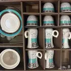 طقم كاسات وفناجين