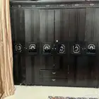 غرفة نوم كاملة 8 قطع للبيع
