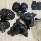 سكيت عجلات جزمة مستعملة نظيفة