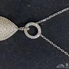 تعليقه ذهب ابيض عيار 18