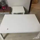 طاوله ايكيا بيضاء