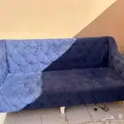 كنب يسع سبع أشخاص يحتاج فقط تنظيف