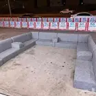 مجالس ارضيه شبه الجديد ممتاز جدا