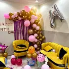 تجهيز حفلات عيد ميلاد - بالونات - مداخل - استيج مسرح