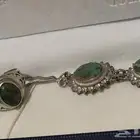 طقم انسيال فضة وخاتم فيروز نياشابوري حسيني