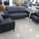 كنب جلد جديد بالكرتون