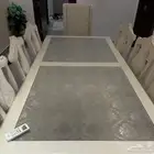 طاولة طعام نظيفة 8. كراسي