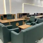 كرسي مكتبيه مكاتب طاولات اجتماعات كونترات استقبال