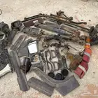 قطع غيار مفكوكه من جيب نيسان بترول مديل 93 جميع لابواب وقير