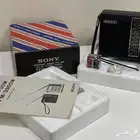 راديو TFM محمول موجتين وموجة الطقس (مخزن) 1980