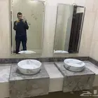 تفصيل مغاسل رخام طبيعي جميع انواع الرخام