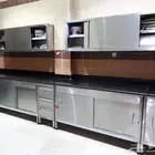 طاوله استيل معا دولاب