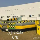 اجار نطيطات ملاعب صابونيه زحاليق مائيه الات تسالي