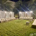 تأجير جلسات خارجية