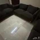 كنب بني اربع قطع