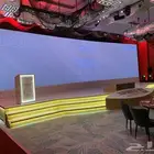 تنظيم المعارض والمؤتمرات حفلات اضاءاه ستى كلرر شاشات استيج