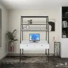 مكتب حائط بتصميم مودرن وأنيق