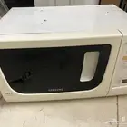 ميكروويف مستعمل نطيف وثلاجه نظيفه