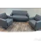 مكتبي كنب جلد فخم جديد مادل متوفر كل الألوان موجود