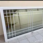 باب المنيوم دبل قلاس ديكور جديد للبيع