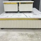 للبيع طاولة ارضية مع 4 طاولات خدمه