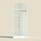 دولاب ملابس ينقسم الى قسمين مع 5 ارفف بسعر خيالي