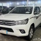 هايلوكس تويوتا 2016 دبل بنزين ماشيه 159 الف قير عادي