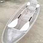 قارب تجديف شفاف