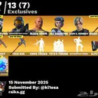 حساب فورتنايت