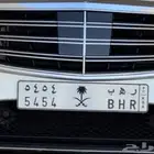 للبيع لوحه سياره مميزه بشعار سفين ونخله اسود
